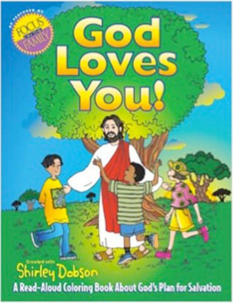 Fargebok - God Loves You
